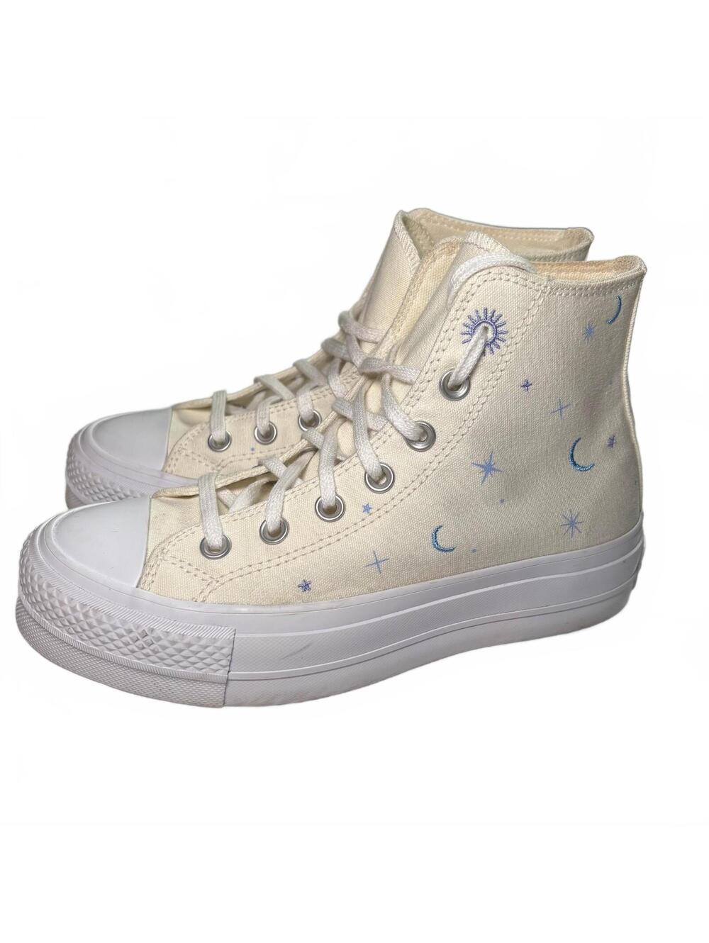 Converse Chuck Taylor All Star Lift Platform Celestial Sneakers 6.5 Witchy Fairy